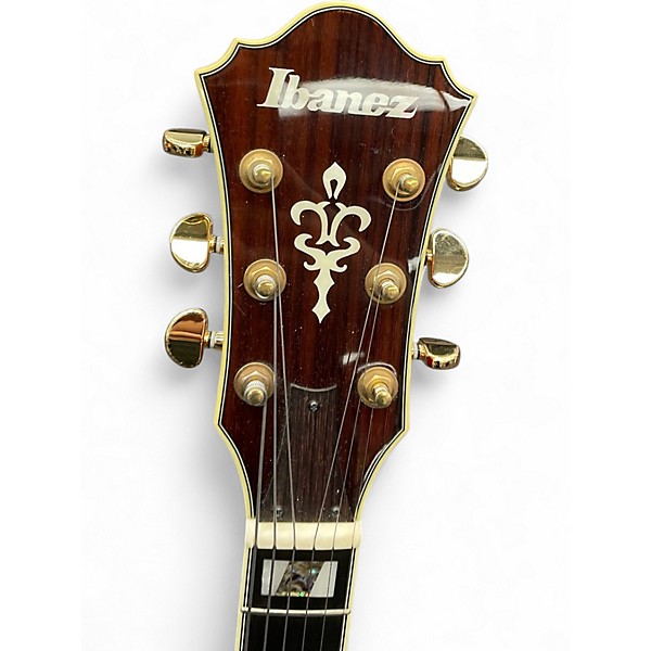 Used Ibanez AF151 Cherry Sunburst Hollow Body Electric Guitar