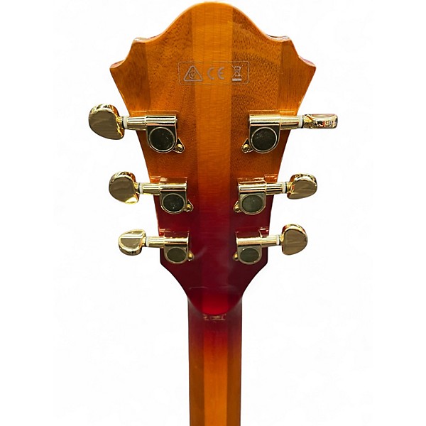Used Ibanez AF151 Cherry Sunburst Hollow Body Electric Guitar