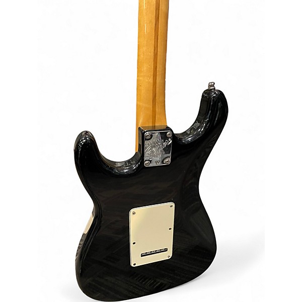Used 1991 Fender FENDER STRATOCASTER Black Solid Body Electric Guitar