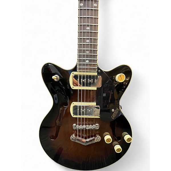 Used Gretsch Guitars G2655-P90 BRWNSTNE Brown Hollow Body Electric Guitar