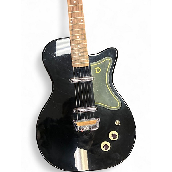 Used Danelectro 56 U2 Black Solid Body Electric Guitar