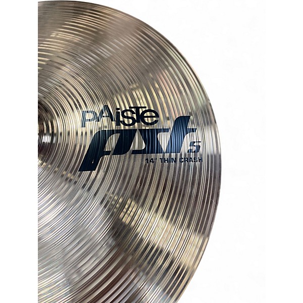 Used Paiste 14in pst5 thin crash Cymbal