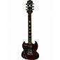 Used Epiphone SG Standard Left Handed VINTAGE CHERRY Electric Guitar thumbnail