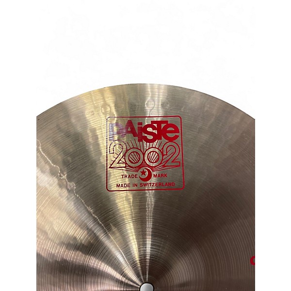 Used Paiste 17in 2002 Crash Cymbal