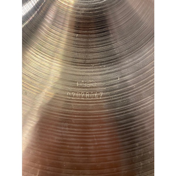 Used Paiste 17in 2002 Crash Cymbal