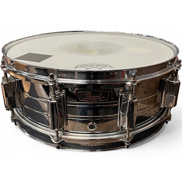 Vintage 1970s Pearl 14X5.5 Jupiter Snare Chrome Over Steel Drum