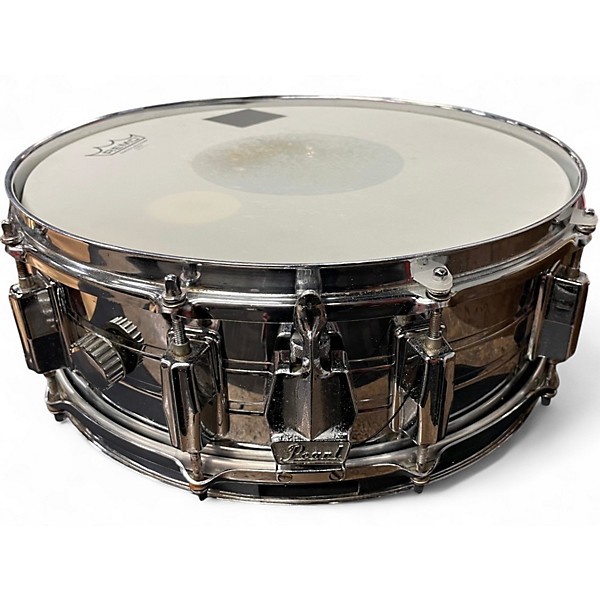 Vintage 1970s Pearl 14X5.5 Jupiter Snare Chrome Over Steel Drum