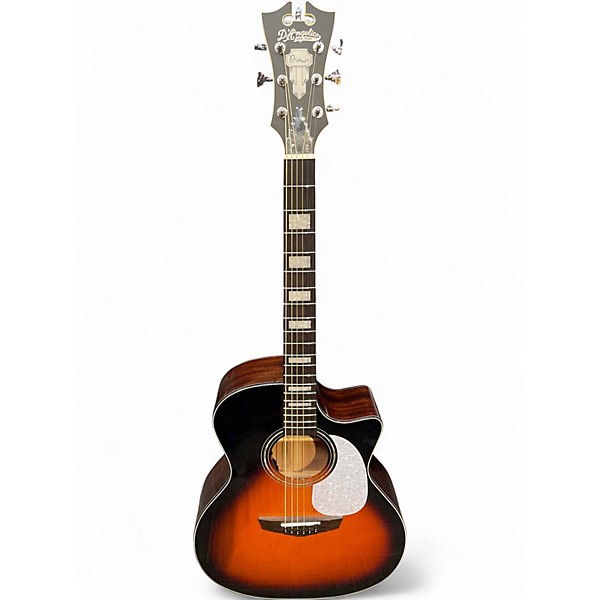 Used D'Angelico Premier Series 2 Color Sunburst Solid Body Electric Guitar