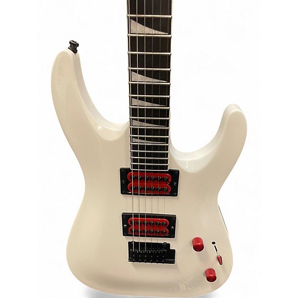 Used Jackson JS22 Dinky Snow White Solid Body Electric Guitar