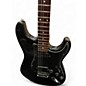 Used Squier Standard Stratocaster Black Solid Body Electric Guitar