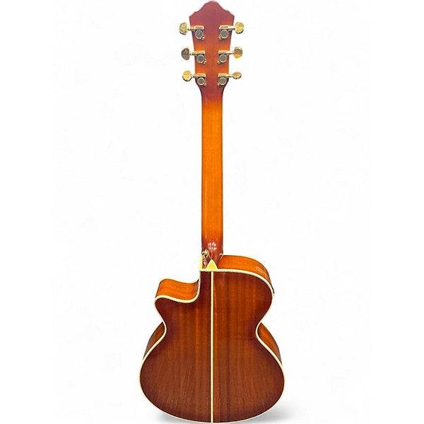 Used Ibanez AEG20II Yellow Tiger Acoustic Electric Guitar