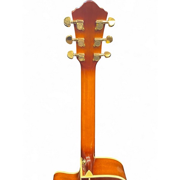 Used Ibanez AEG20II Yellow Tiger Acoustic Electric Guitar