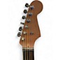 Used Fender Acoustasonic Jazzmaster White Acoustic Electric Guitar