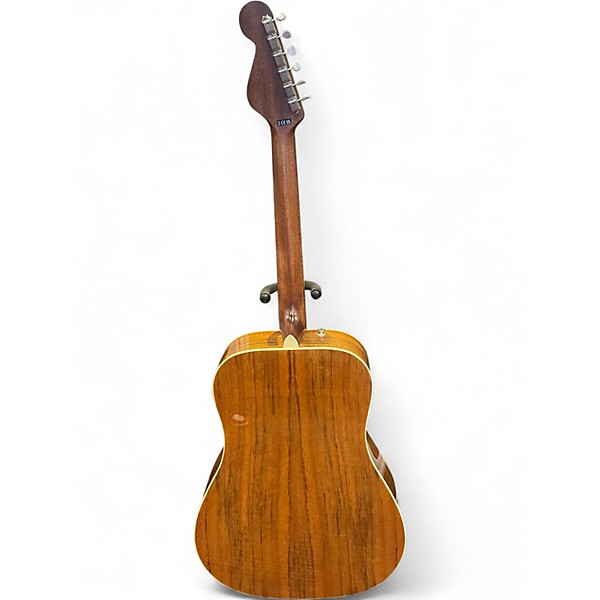 Used Fender King Vintage MJVE 2 Color Sunburst Acoustic Electric Guitar