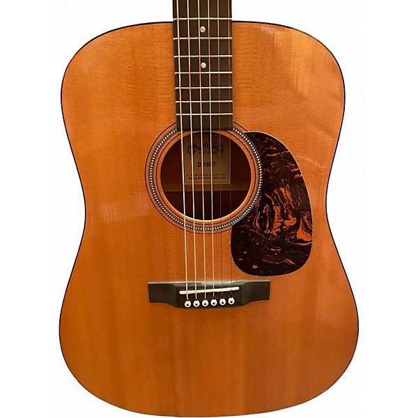 Used Martin D16GT Natural Acoustic Guitar