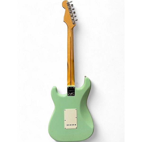 Used 2001 Fender 1957 American Vintage Stratocaster Surf Green Solid Body Electric Guitar
