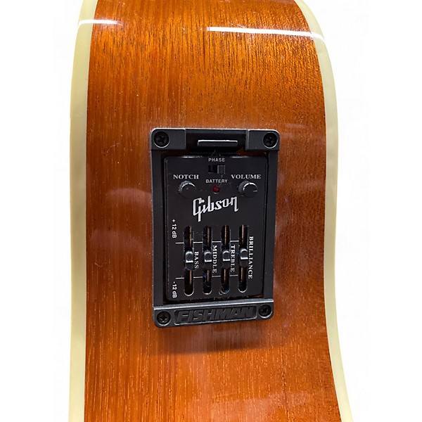 Used 2005 Gibson J45 Standard Natural Acoustic Electric Guitar