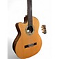 Used Kremona Verea Left Handed Natural Nylon String Acoustic Guitar