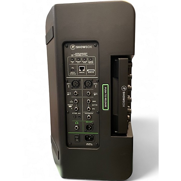 Used Mackie SHOWBOX  Powered Speaker