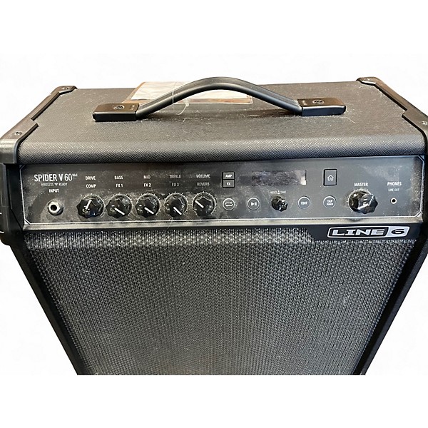 Used Line 6 Spider V 60 1x10 Guitar Combo Amp