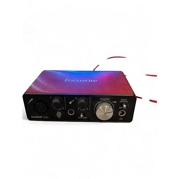 Used Focusrite Scarlett Solo Gen 2 Audio Interface