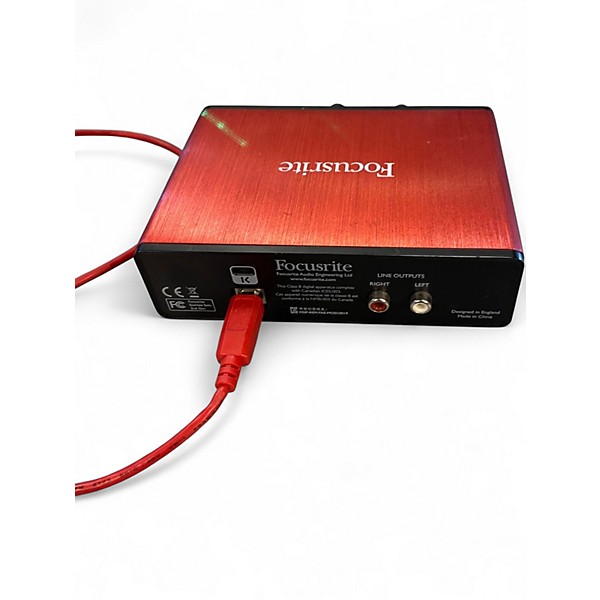 Used Focusrite Scarlett Solo Gen 2 Audio Interface
