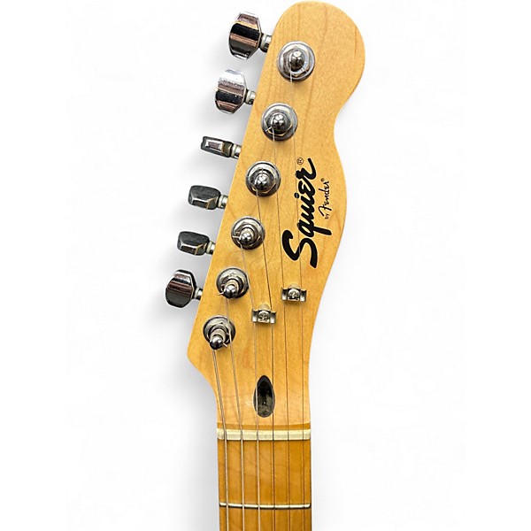 Used Squier 51 2 Tone Sunburst Solid Body Electric Guitar