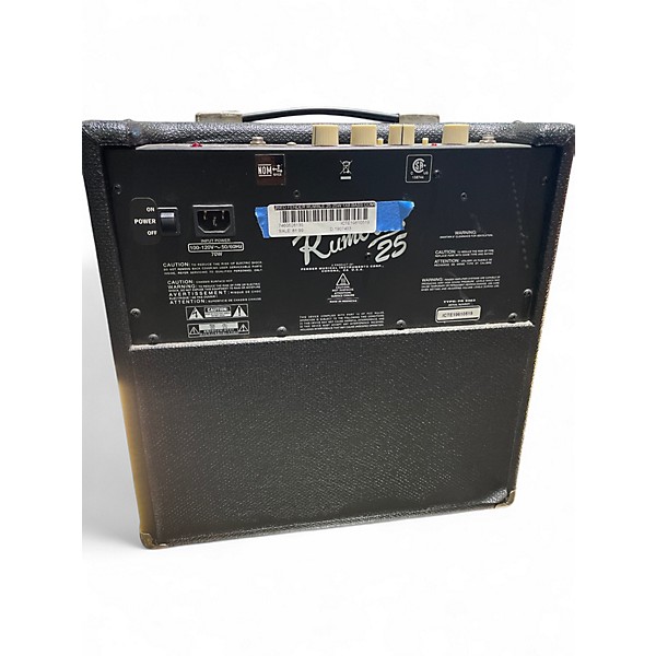 Used Fender Rumble 25 25W 1x8 Bass Combo Amp
