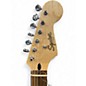 Used Squier Paranormal custom Nashville Stratocaster Aztec Gold Solid Body Electric Guitar