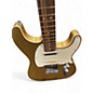 Used Squier Paranormal custom Nashville Stratocaster Aztec Gold Solid Body Electric Guitar