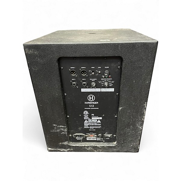Used Harbinger S12 Powered Subwoofer