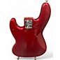 Used Squier Affinity Jazz Bass Candy Apple Red Electric Bass Guitar