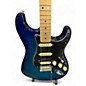 Used Fender Limited Edition Player Stratocaster HSS Plus Top Blue Burst Solid Body Electric Guitar