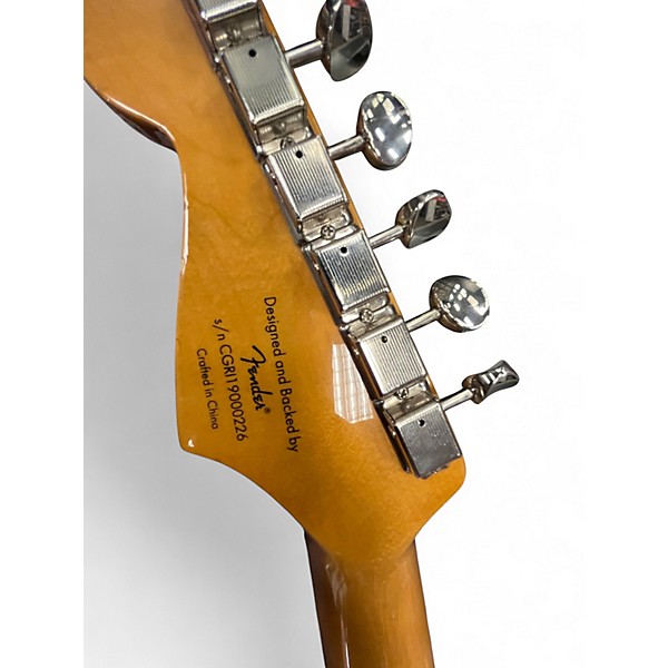 Used Squier Classic Vibe 1950S Stratocaster PEACH Solid Body Electric Guitar