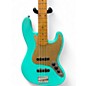 Used Squier JAZZ BASS 40TH ANNIVERSARY Seafoam Green Electric Bass Guitar