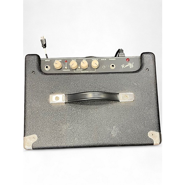 Used Fender Rumble 25 25W 1x10 Bass Combo Amp