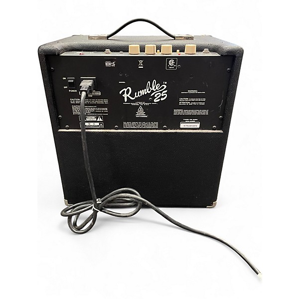 Used Fender Rumble 25 25W 1x10 Bass Combo Amp