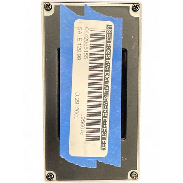 Used BOSS RV6 Digital Reverb Effect Pedal