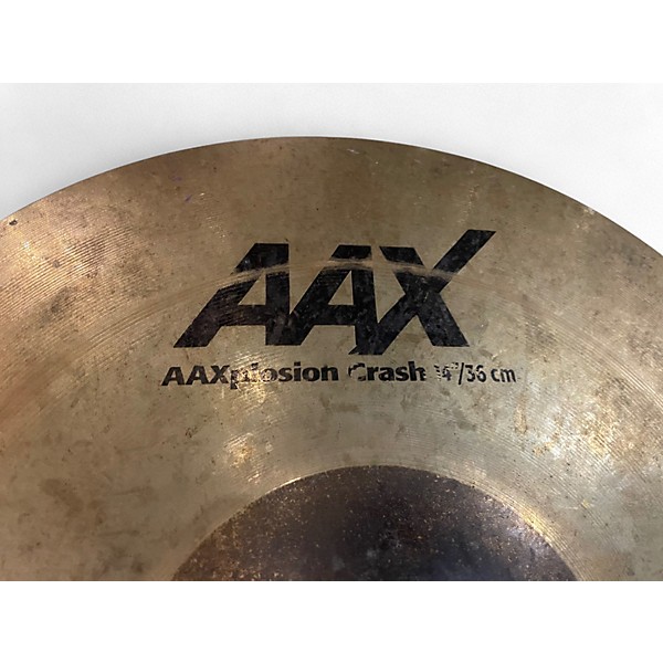Used SABIAN 14in AAX Xplosion Crash Cymbal