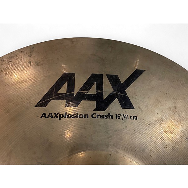 Used SABIAN 16in AAX Xplosion Crash Cymbal
