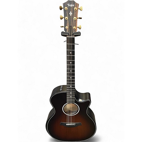 Used Taylor 324ce Builders Edition Tobacco Kona Burst Acoustic Electric Guitar