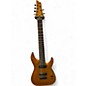Used Schecter Guitar Research Km7 Gold Solid Body Electric Guitar thumbnail