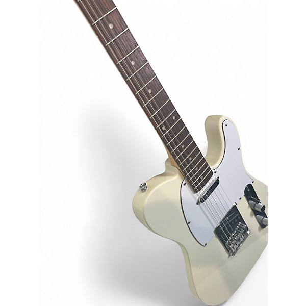 Used Squier Telecaster Classic White Solid Body Electric Guitar