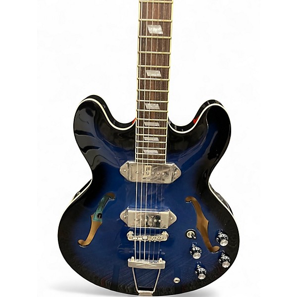 Used Epiphone Epiphone Gary Clark Signature Casino Blak & Blu Hollow Body CASINO BLACK & BLUE Hollow Body Electric Guitar
