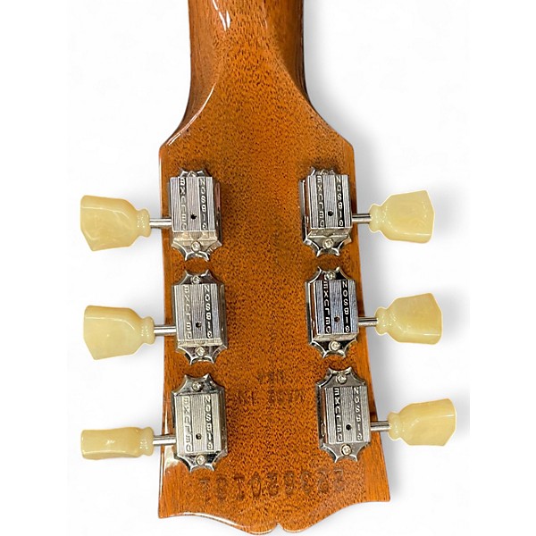 Used 2022 Gibson Les Paul Standard '50s P-90s Gold Top Solid Body Electric Guitar