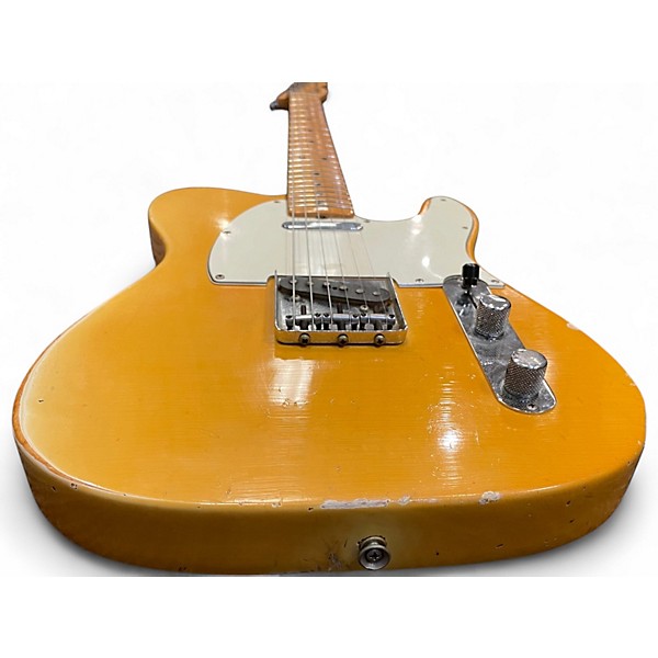 Vintage 1969 Fender Standard Telecaster Blonde Solid Body Electric Guitar