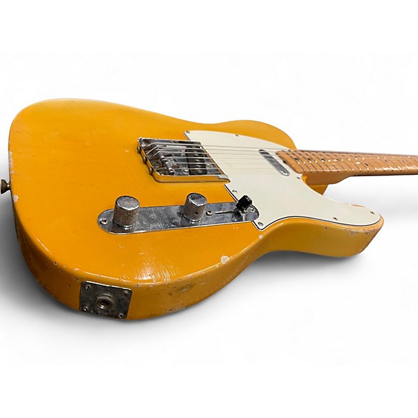 Vintage 1969 Fender Standard Telecaster Blonde Solid Body Electric Guitar