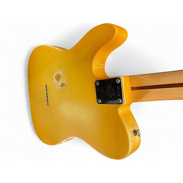 Vintage 1969 Fender Standard Telecaster Blonde Solid Body Electric Guitar