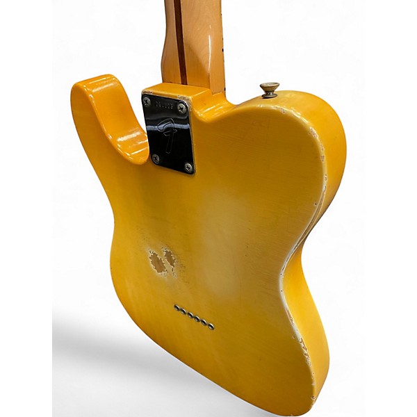 Vintage 1969 Fender Standard Telecaster Blonde Solid Body Electric Guitar