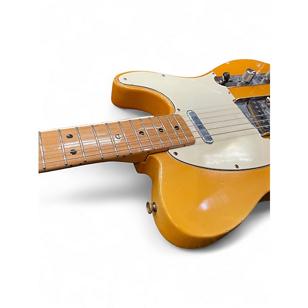 Vintage 1969 Fender Standard Telecaster Blonde Solid Body Electric Guitar